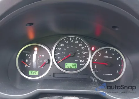 2006 Subaru Impreza Outback Sport z USA, uszkodzony, nr VIN JF1GG68626H805116